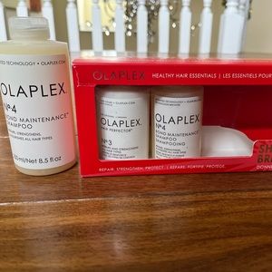 Olaplex shampoo and hair perfector